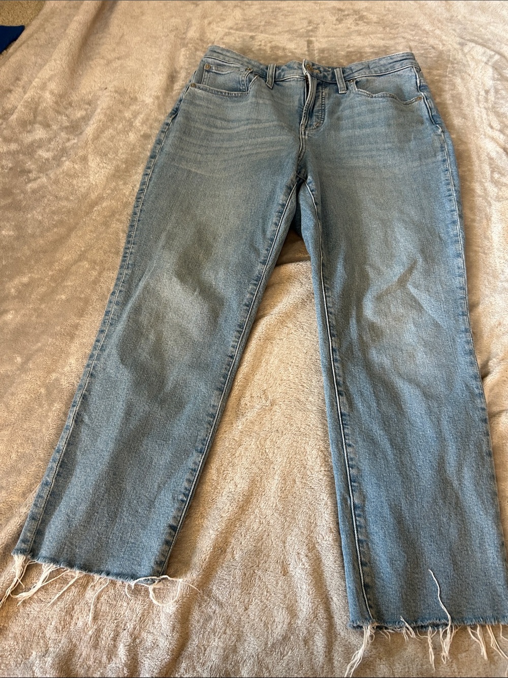 Madewell curvy perfect vintage Jean in light wash